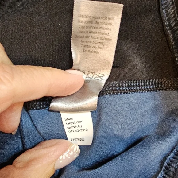 Champion Duo Dry Women’s 1/4 Zip Pullover Blue Black Size Small Long Sleeve Runn - Picture 10 of 13